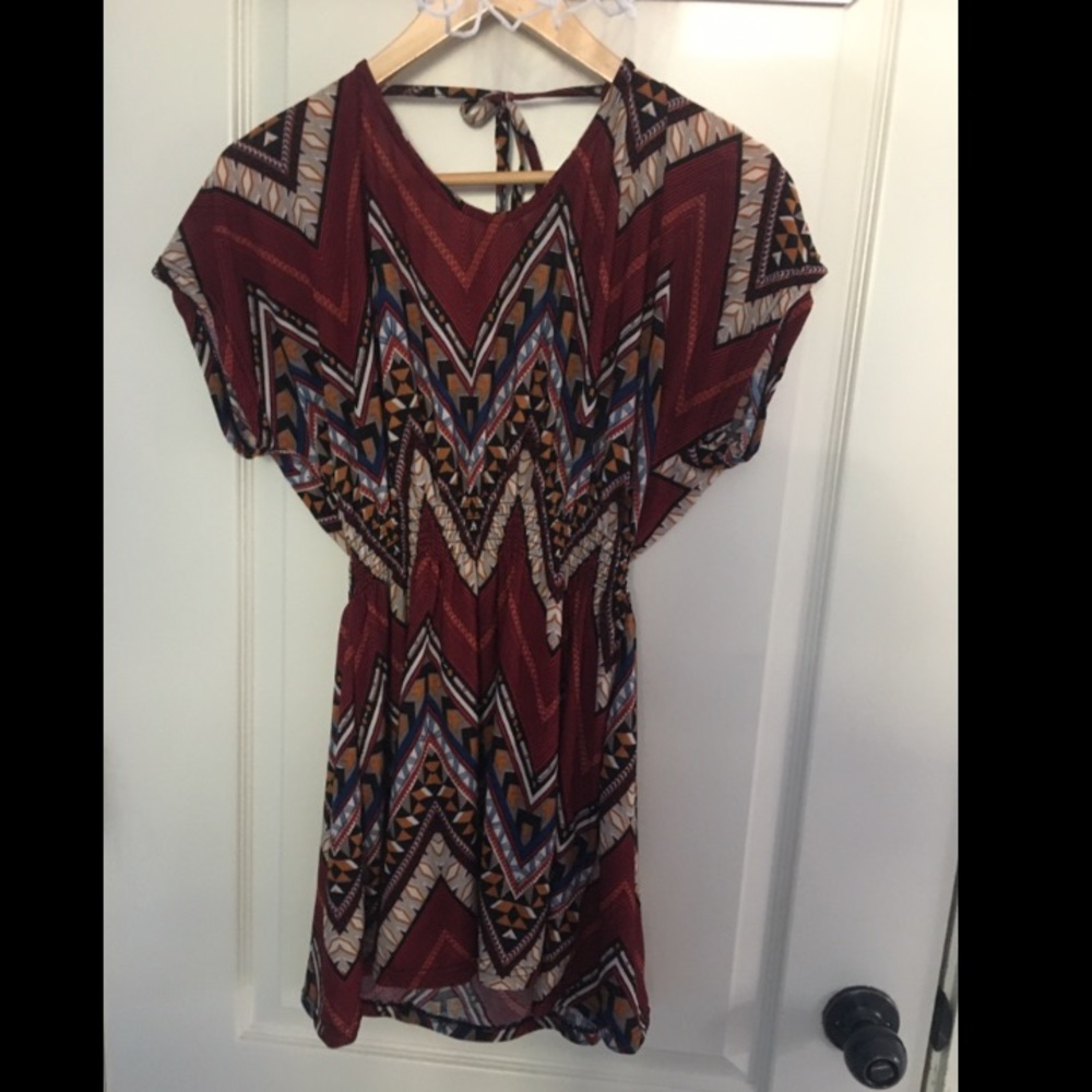 cinched casual dress